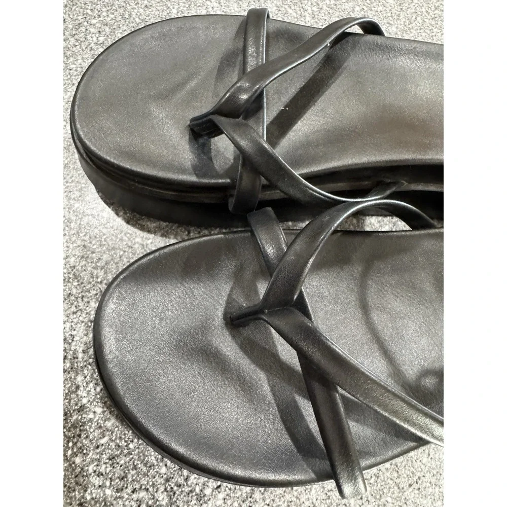 Women's Size 7 Forever 21 Chunky/wedge Platform Retro Black EUC SB9